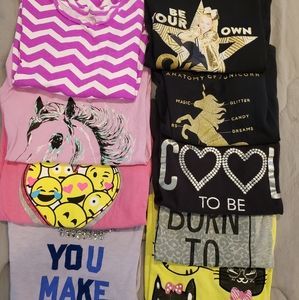 Girls Short Sleeve Shirt Package